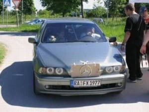 Решётка радиатора BMW